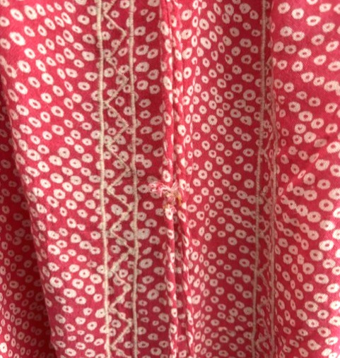 Monsoon Raspberry Red/Pink & White On-Off Shoulder Beach Dress, Size L, 18-20