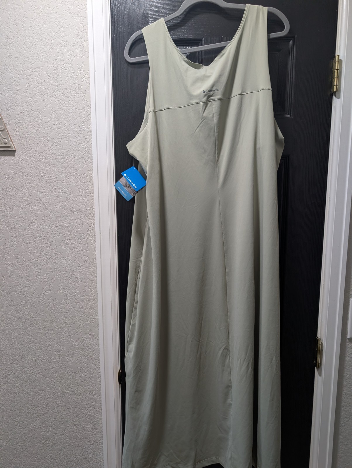 NWT Columbia Green Chill River Midi Dress Olive Size 3X