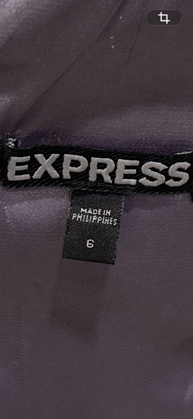 Express Lavender Floral Midi Dress Pink Accents V-Neck Flutter Short Sleeve 6