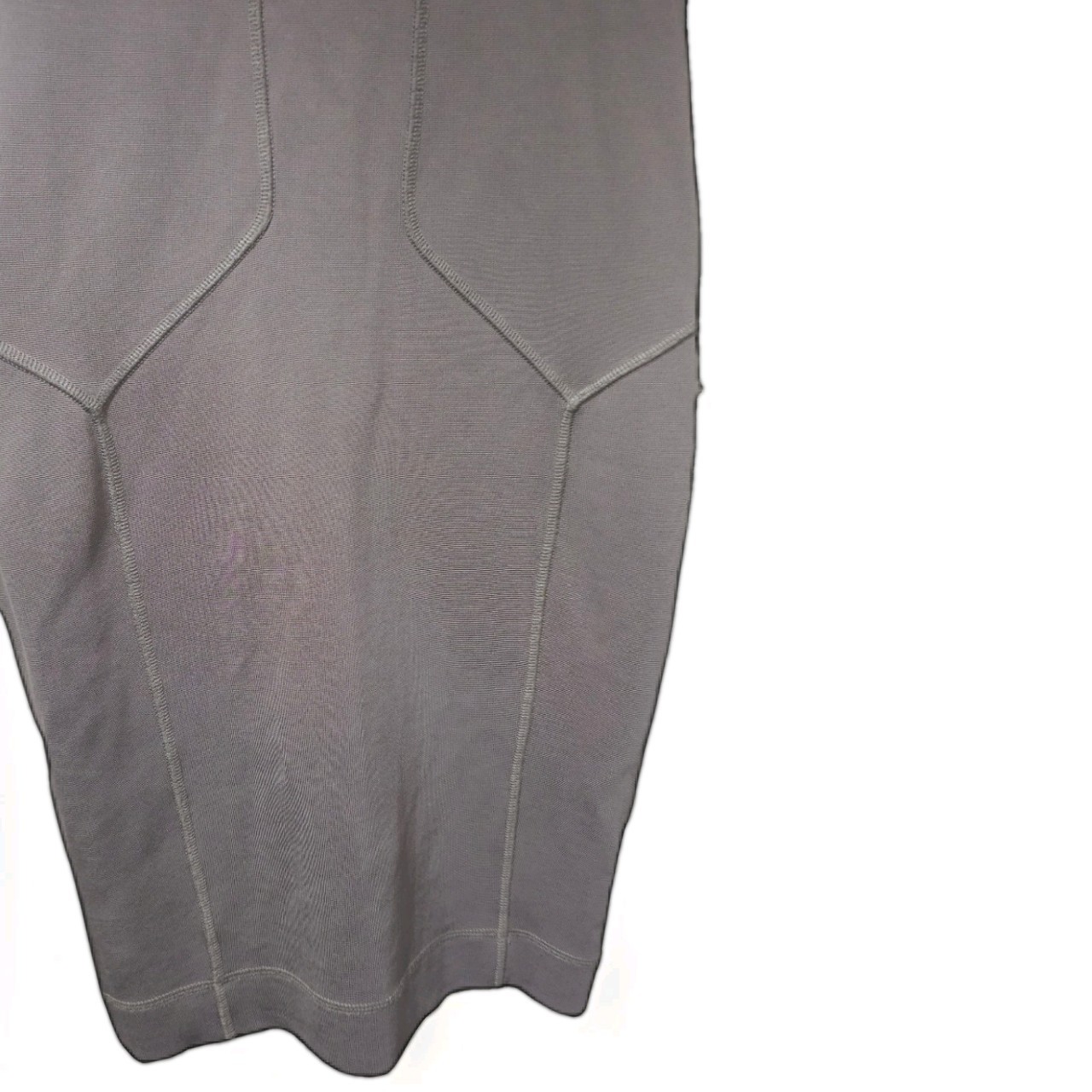 FRENCH CONNECTION Lilac Grey Mauve Bodycon Fitted Dress UK 10 US 6 EU 38