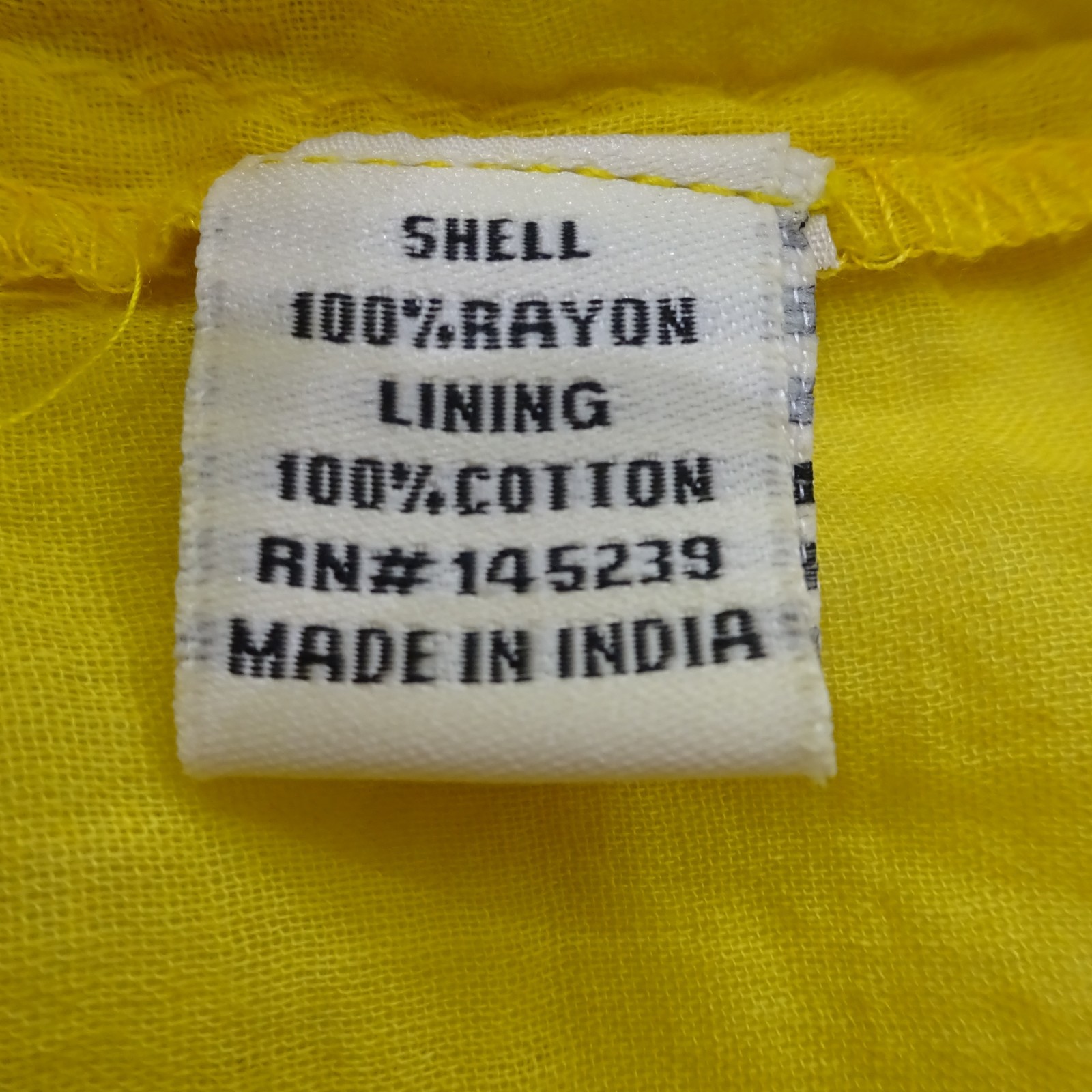Sim & Sam Yellow Floral Rayon Tie Back Midi Dress Small Cutout Sundress