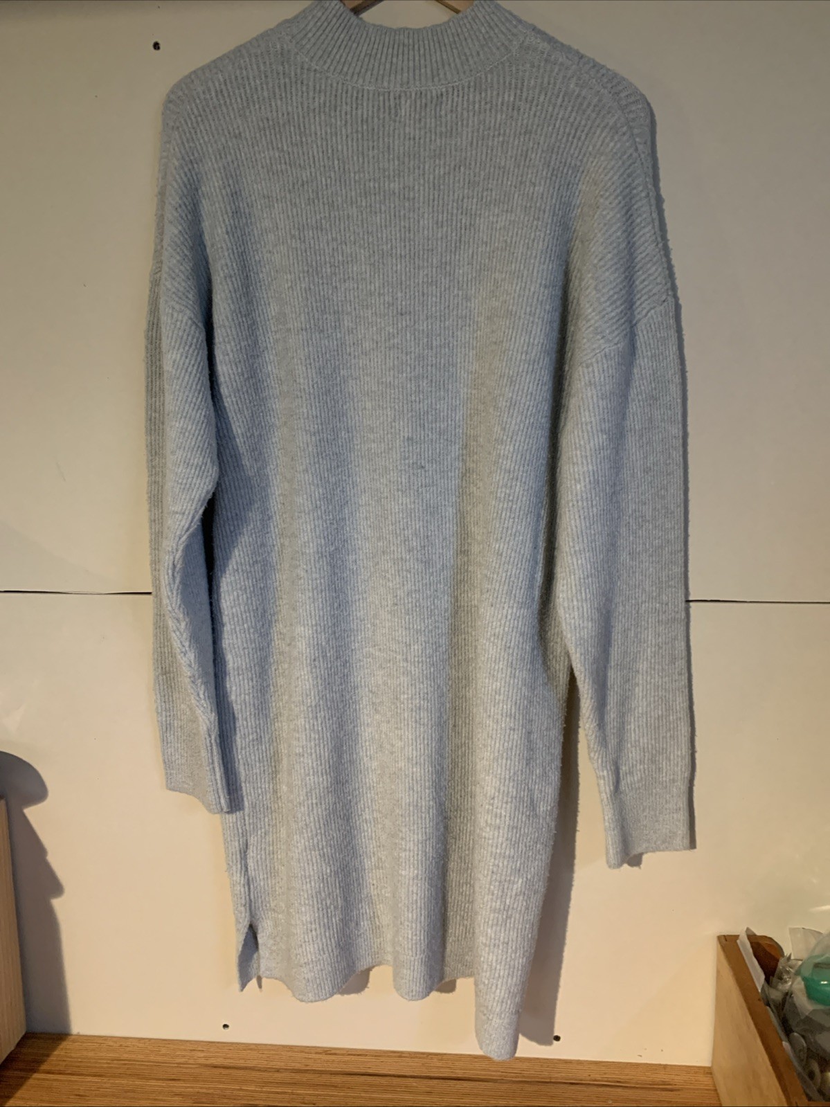 Thread & Supply Large Sweater Dress Heather Grey