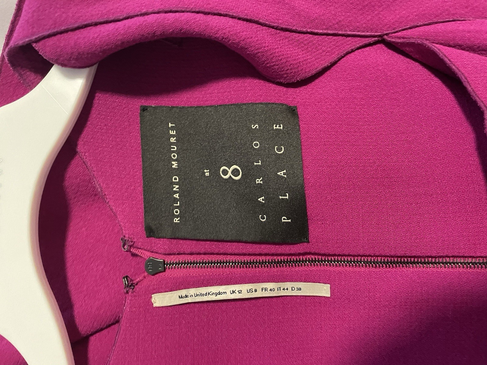 Roland Mouret Titanium Galaxy Dress 12