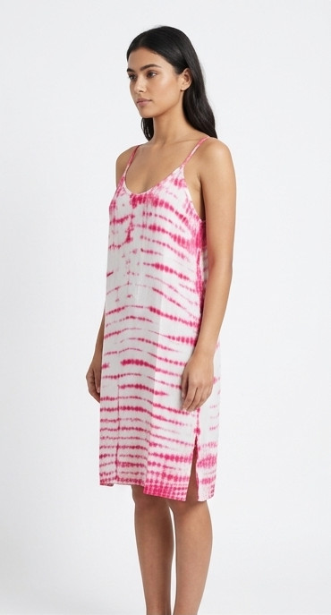 TIE DIE Sleeveless Summer Dress Casual Beach wear boho Sundress SD025