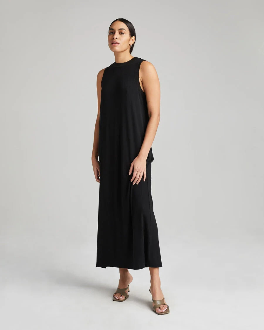 Women’s Richer Poorer Vintage Rib Column Dress Size L