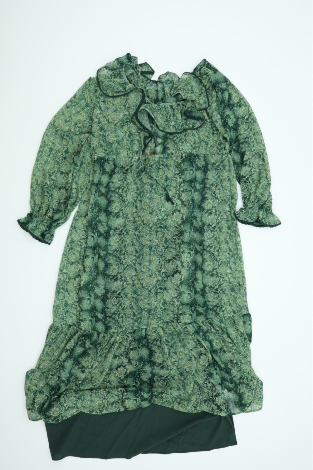 Marks and Spencer Women’s 14 Green Floral New