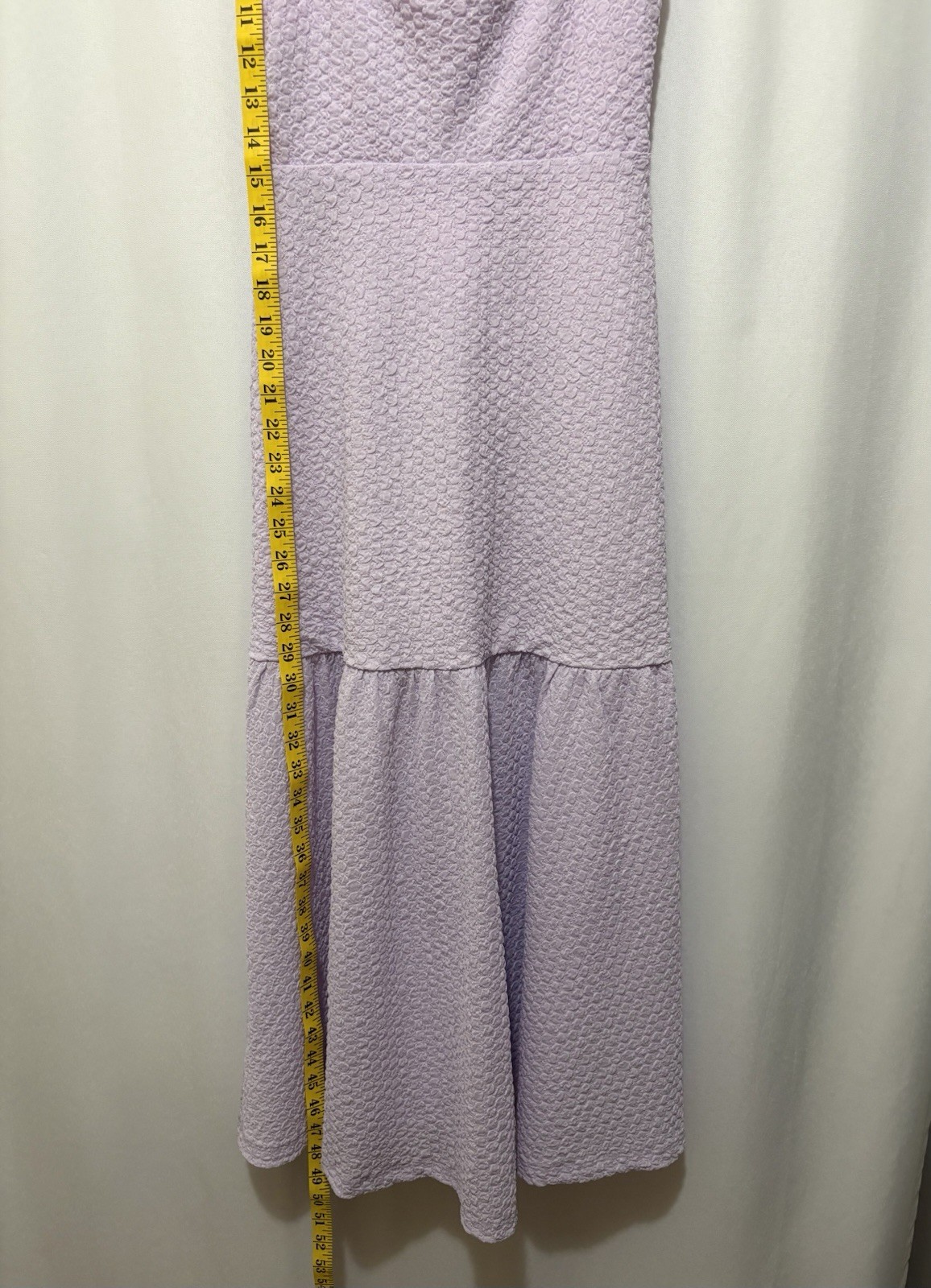 Wayf Iris Ruffle Hem Dress Fitted Size XS