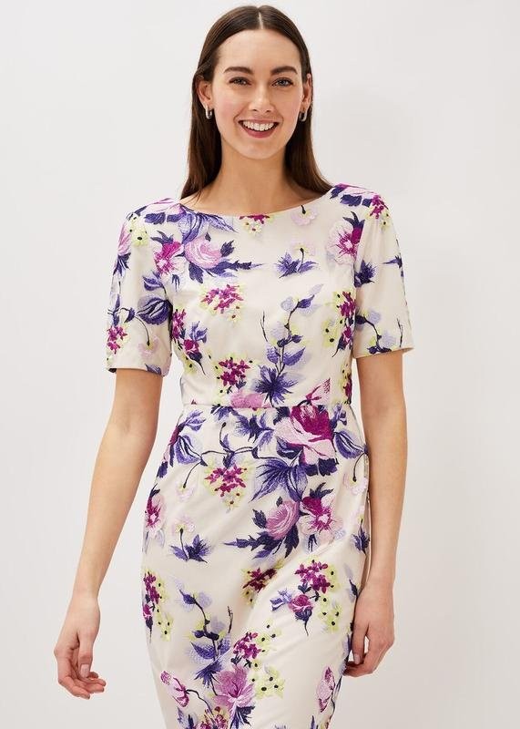 Women Phase Eight Dress Multicolor 44 / XXL / 52
