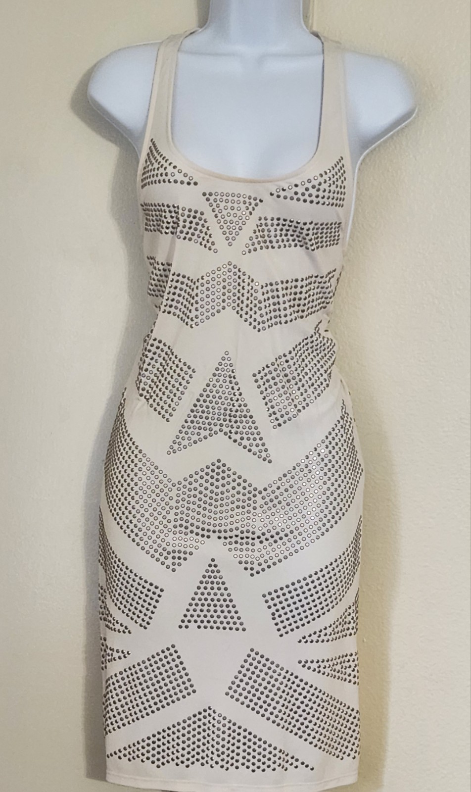 HH haute hippie Women’s Ivory Knit Dress Size S