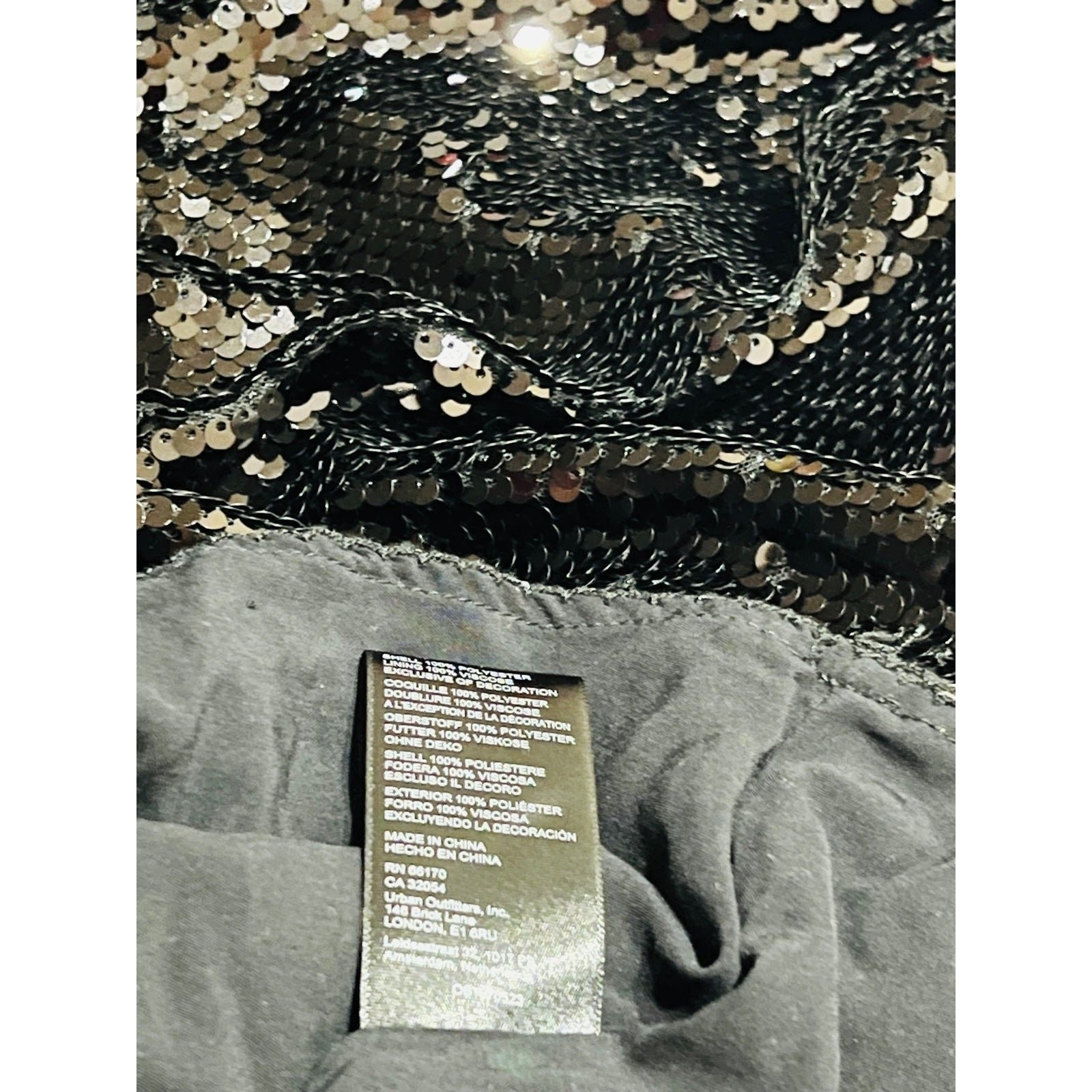 NWT❤️Anthro Maeve One-Shoulder Sequin Dress szXL