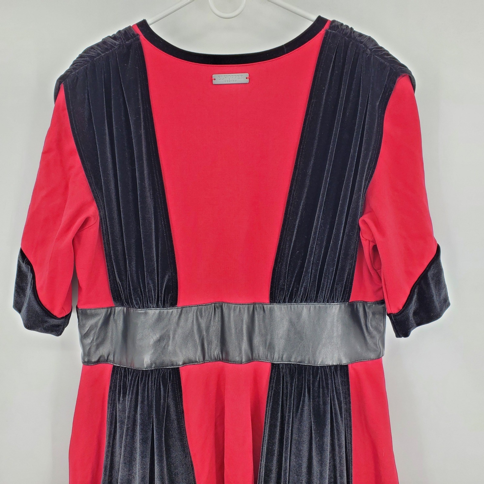 Elhoffer Design Red Black Velvet Galactic Decoy Star Wars Dress Plus 2X SDCC