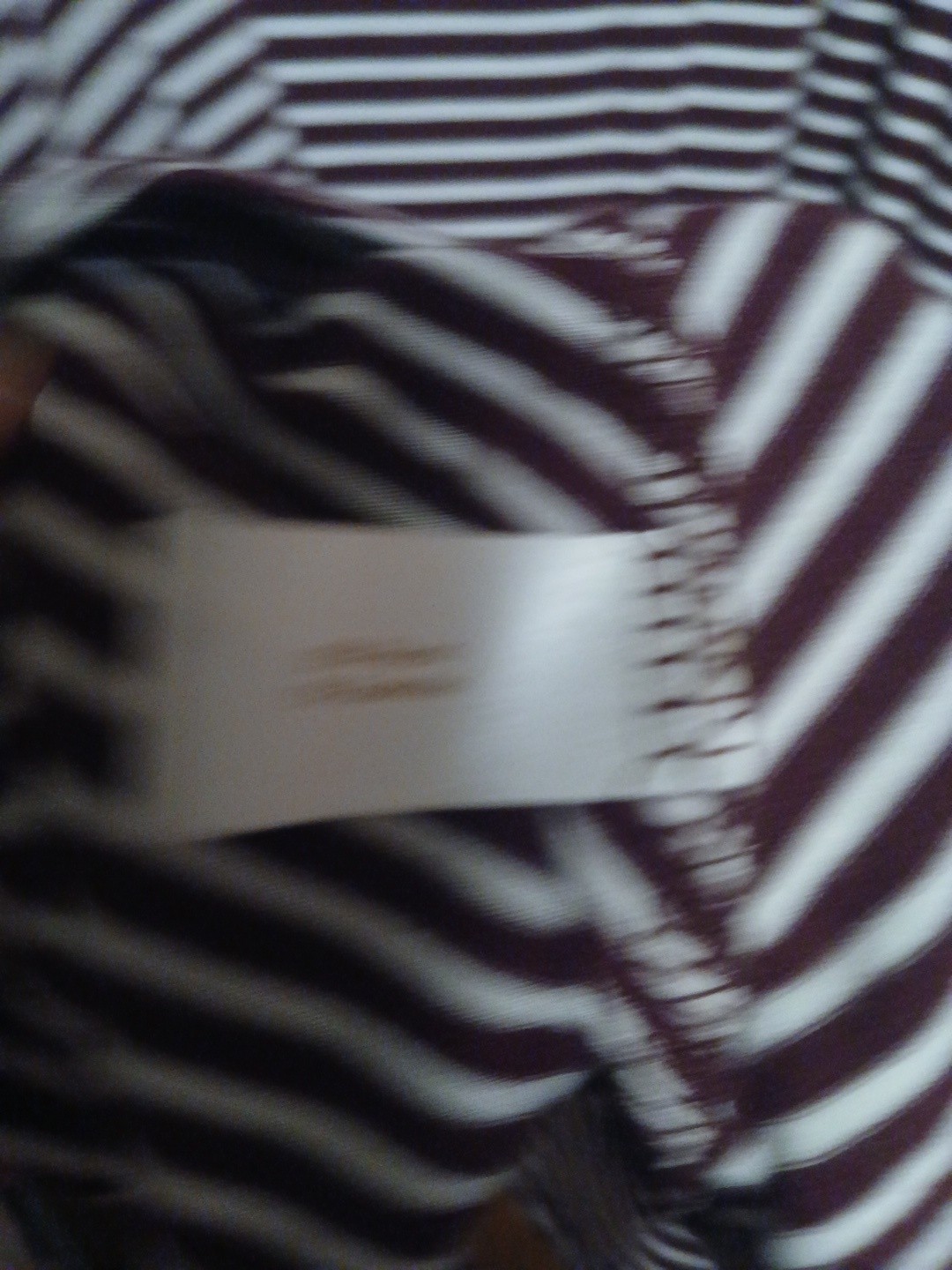 Decree Womens Large Purple White Striped Sleeveless T-shirt Dress Casual