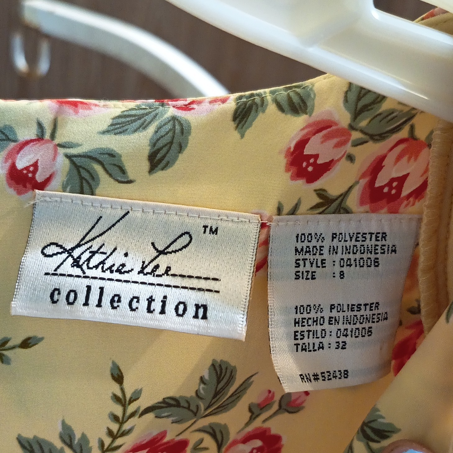 Kathi Lee Collection Women’s 8 Yellow Floral Maxi Dress Zip Belted Polyester