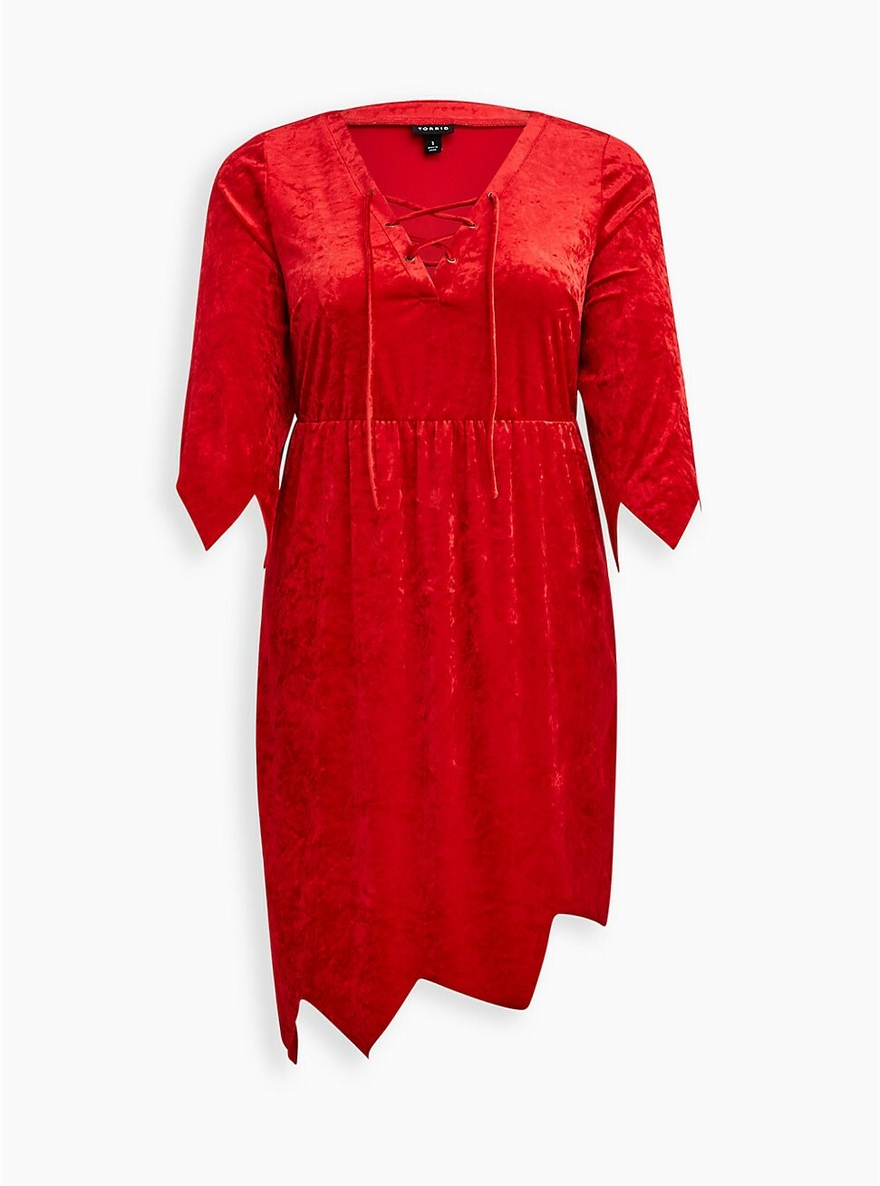 Torrid Sexy Devil Halloween Costume Lace Up Asymmetrical COSPLAY NWT New 2X