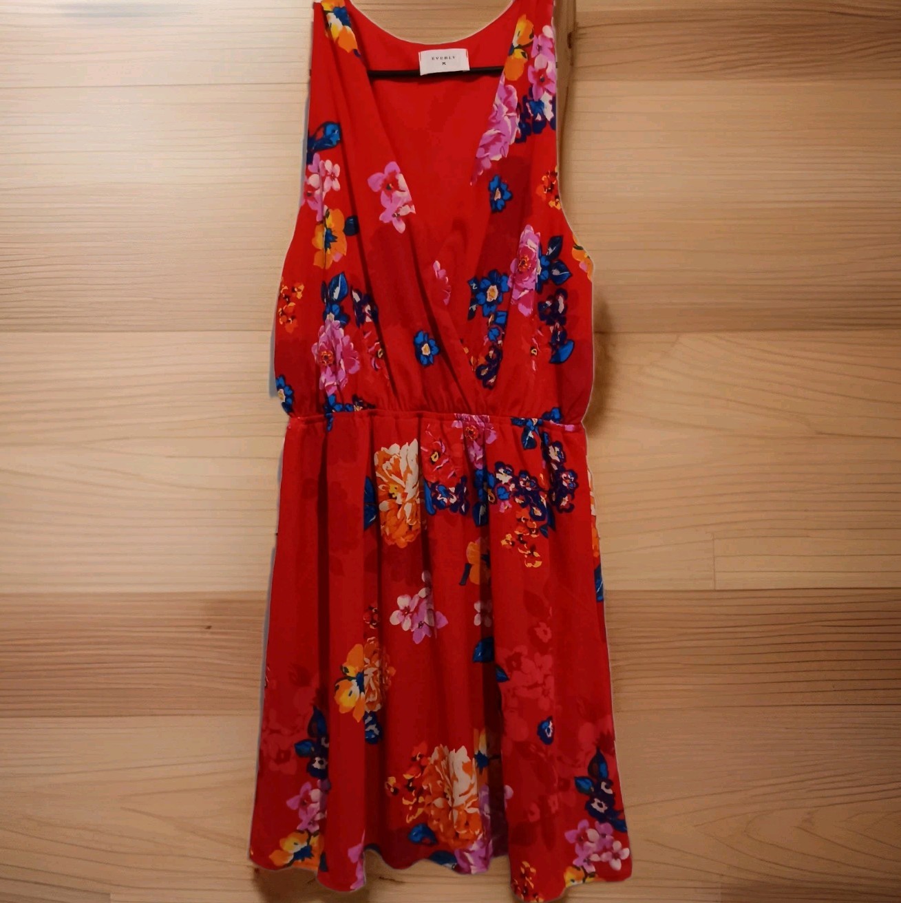 Anthropologie Everly Mini Dress L Sheer Floral Fairy Coquette Resortwear USA