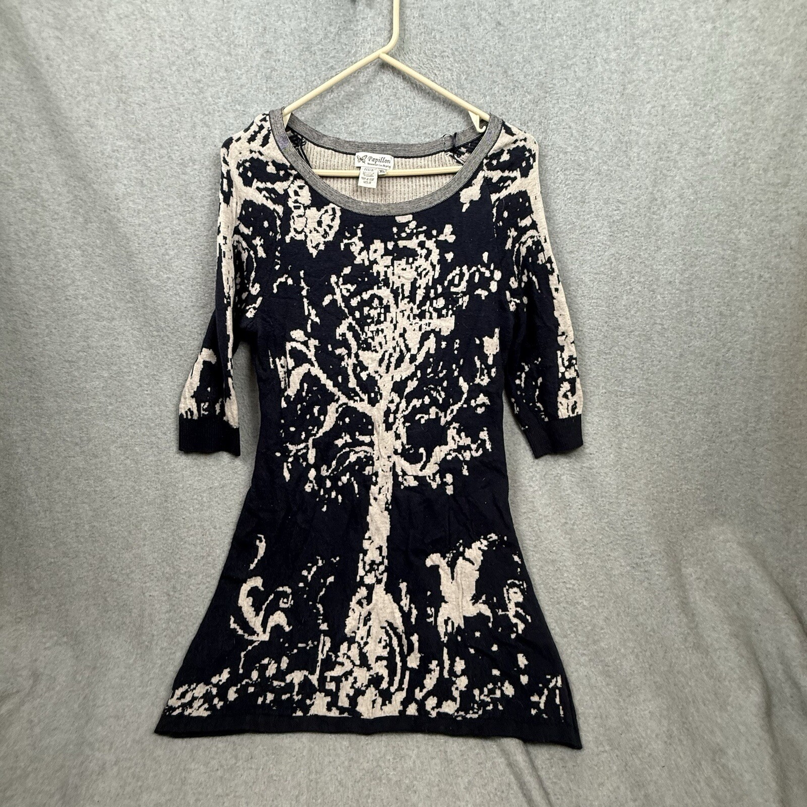 Papillon Dress Woman’s XL Blue