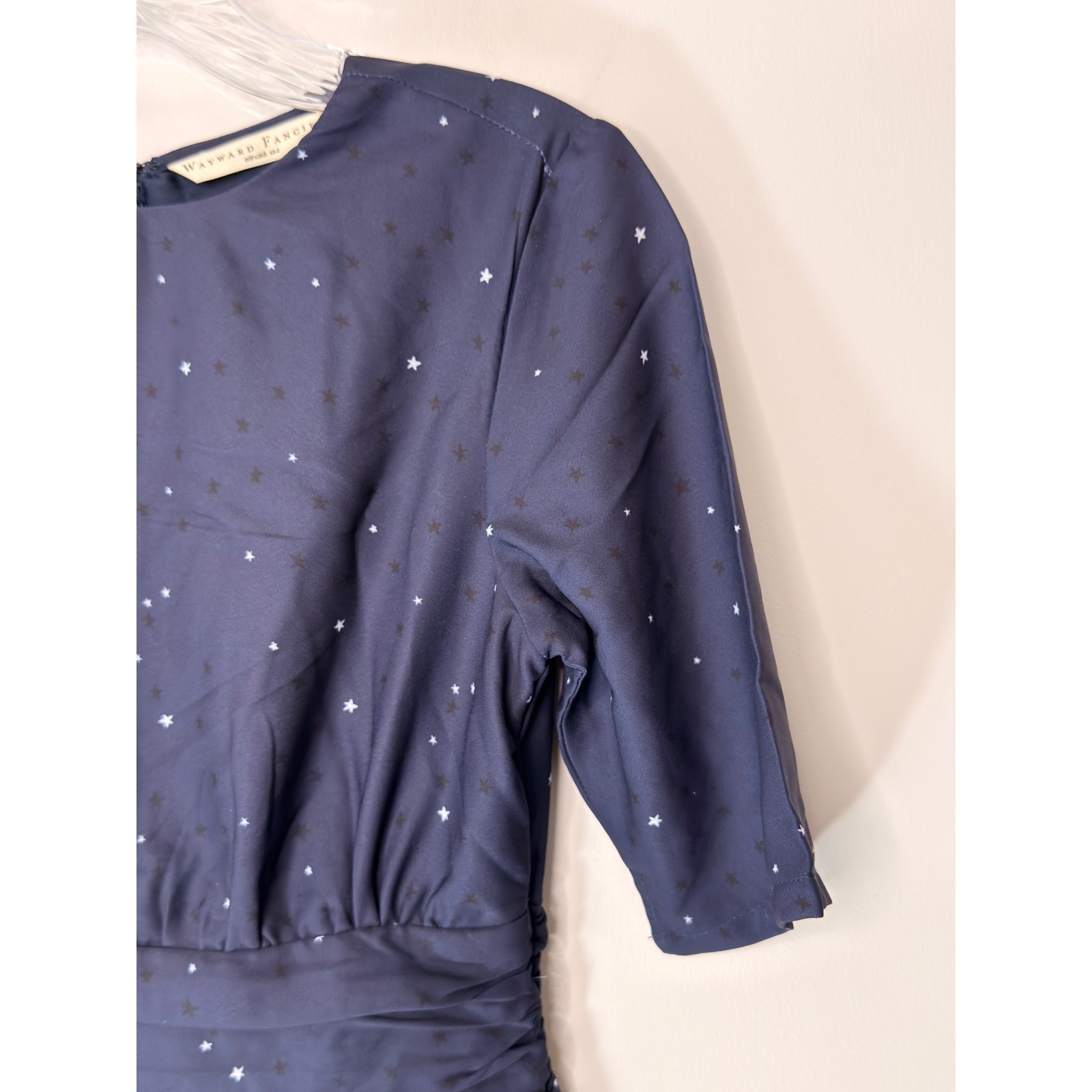 Wayward Fancies Dress Celestial Whimsy Stars Planets Moon Fit & Flare Black XS/2