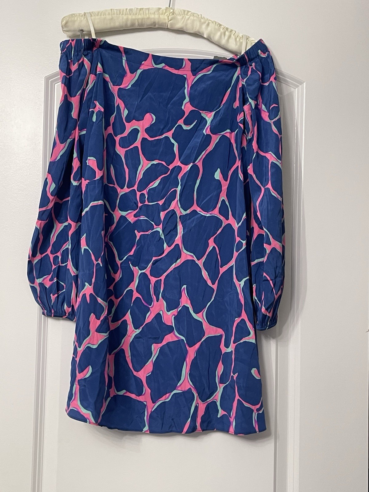 Lilly Pulitzer Adira Stretch Silk Mini Dress Abstract Tiki Broken Shaker XXS