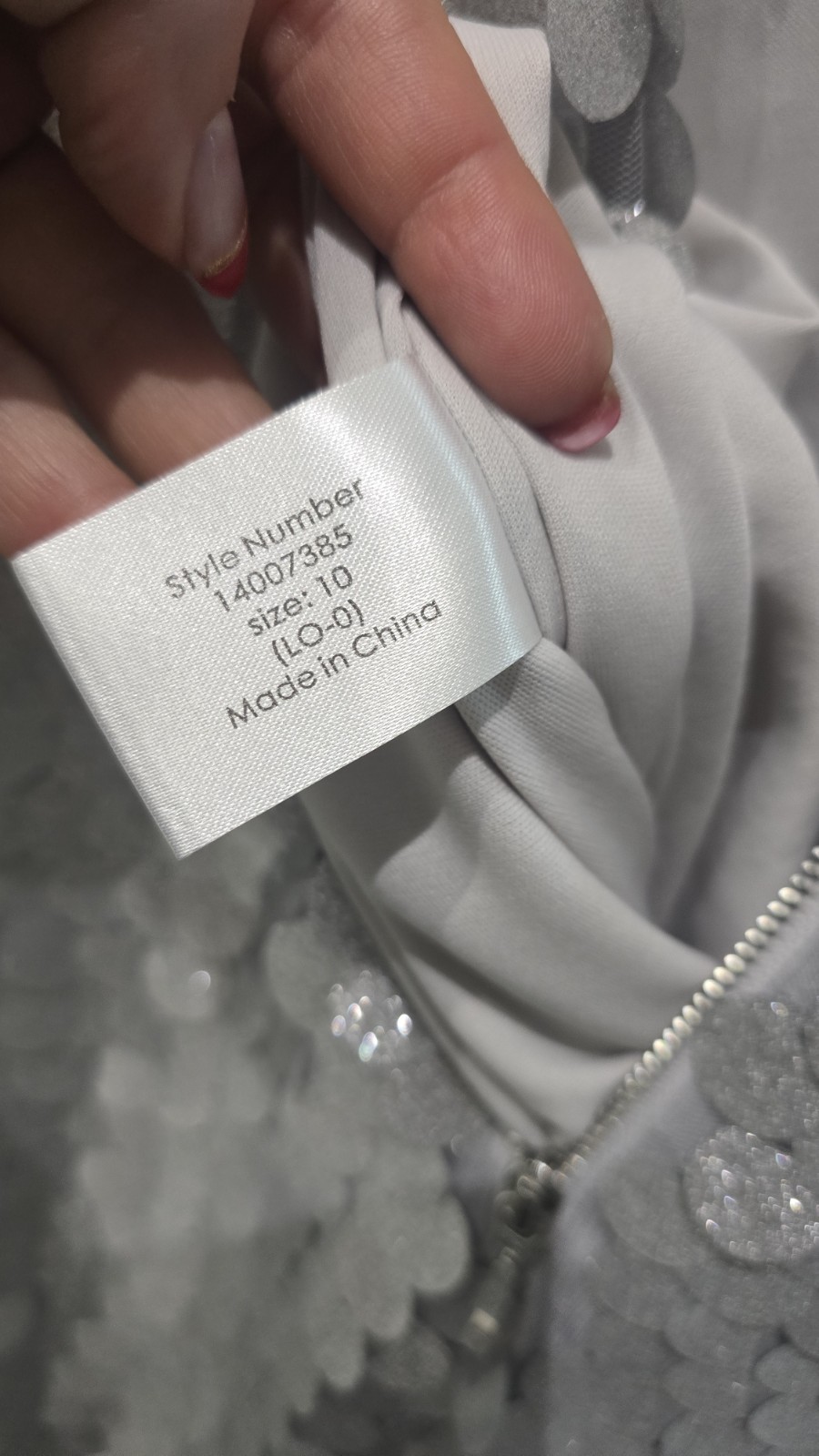 Roman Silver Sequin Shift Party Christmas Dress Size 10 UK Brand New With Tags