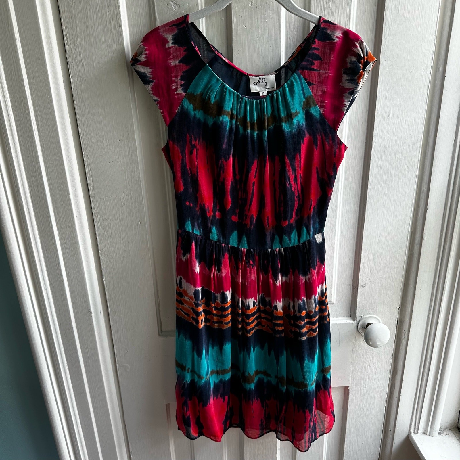 Milly Tye Die Print Mini Dress