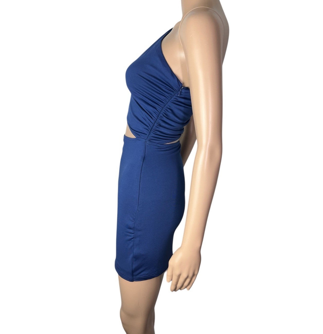 Revolve x Superdown Eliza One Shoulder Cut Out Bodycon Sexy Mini Dress Size XS