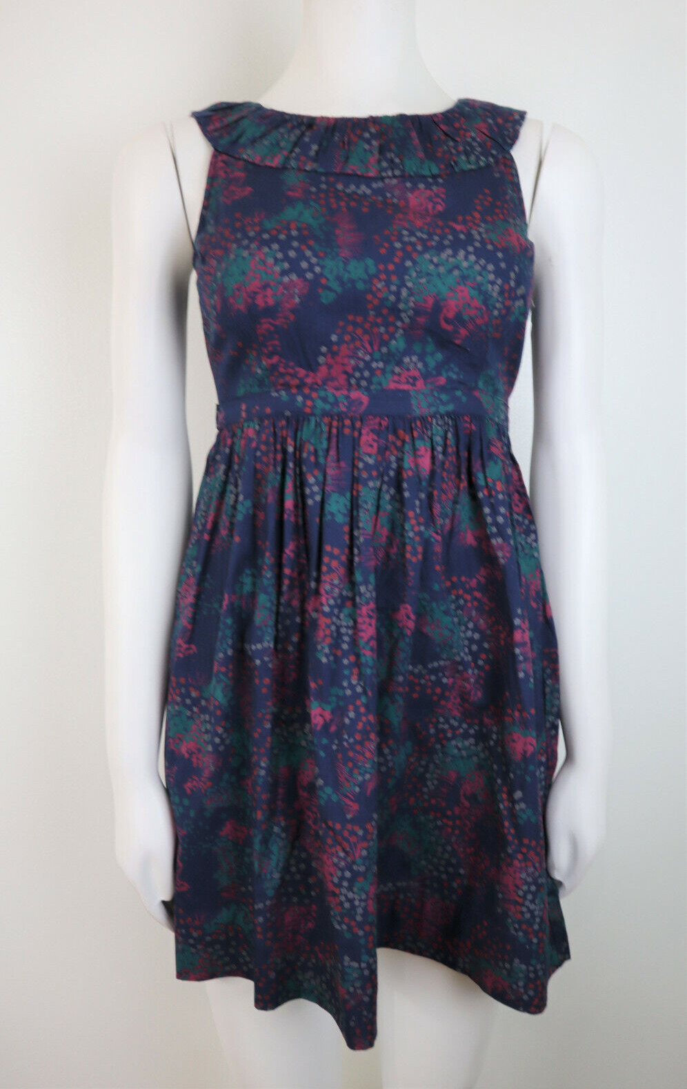 Red Camel Women’s Dress Short Floral Sleeveless Juniors Size 1 Ruffle