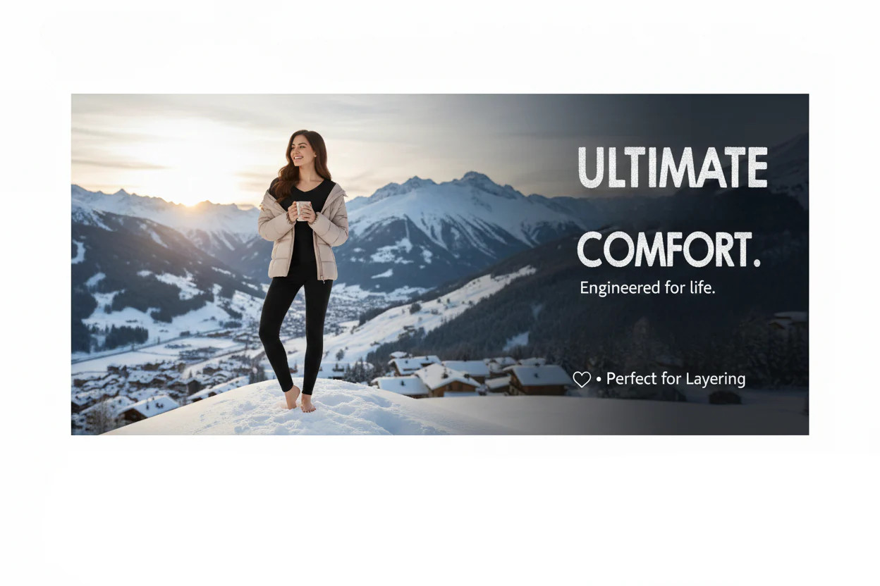Womens Microfleece Thermal 2 Piece Set White XL Ultimate Warmth Comfort Fit