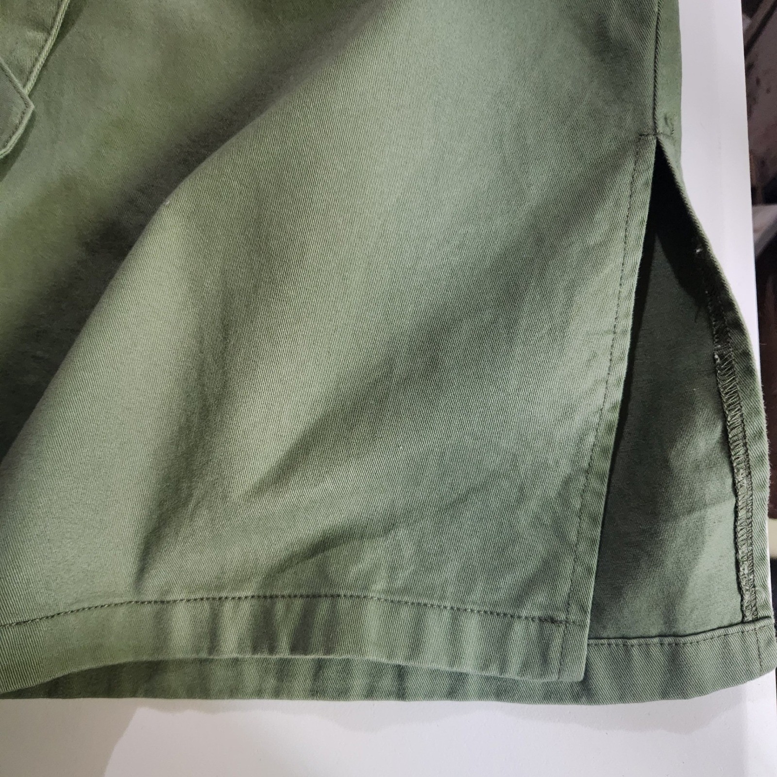 Barbour NWT Victoria Cotton Utility Shirt Dress 14 Belted Pockets Button Front