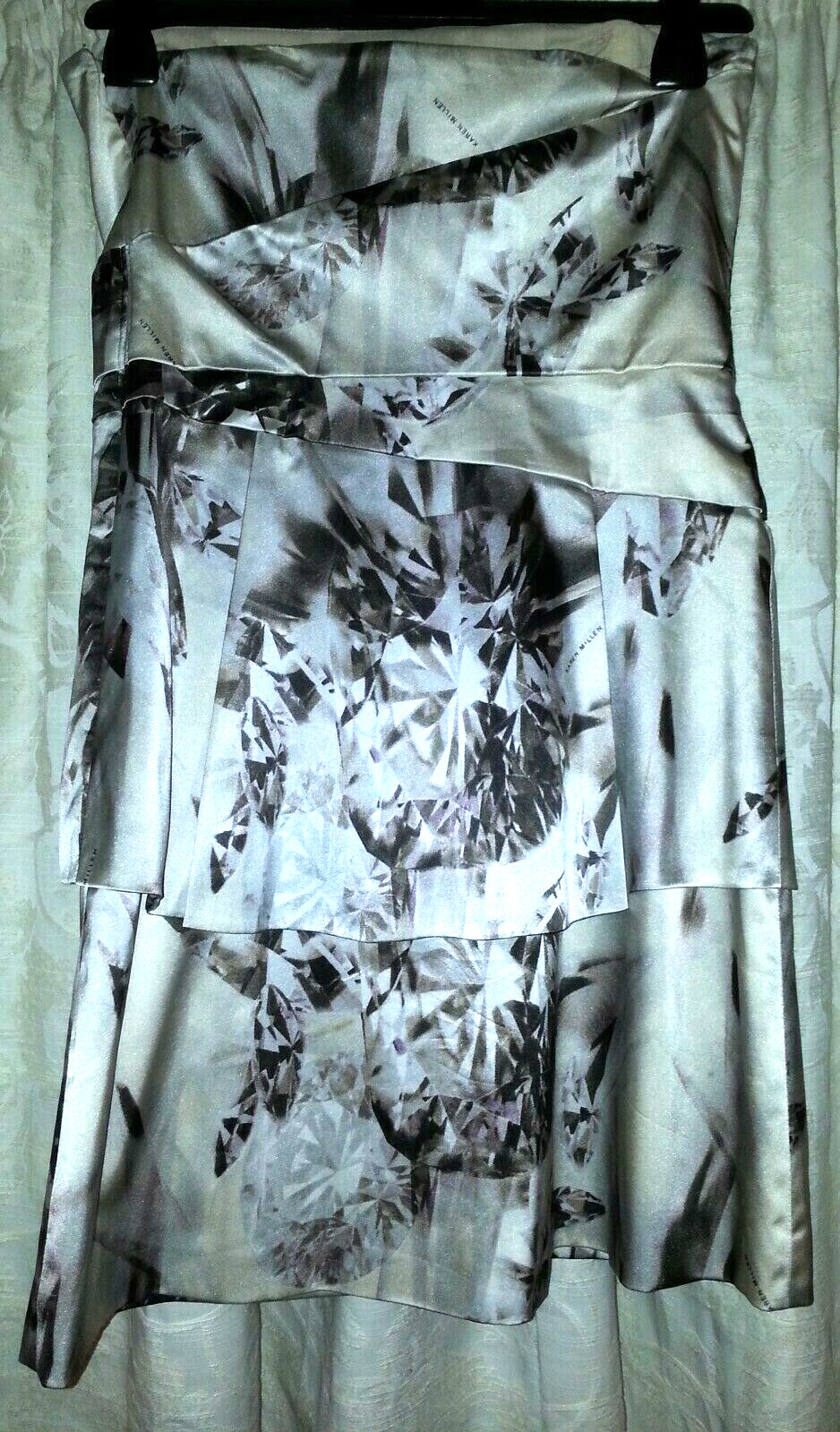 Karen Millen Cream Silk Bustier Cocktail Party Dress. UK Size 8