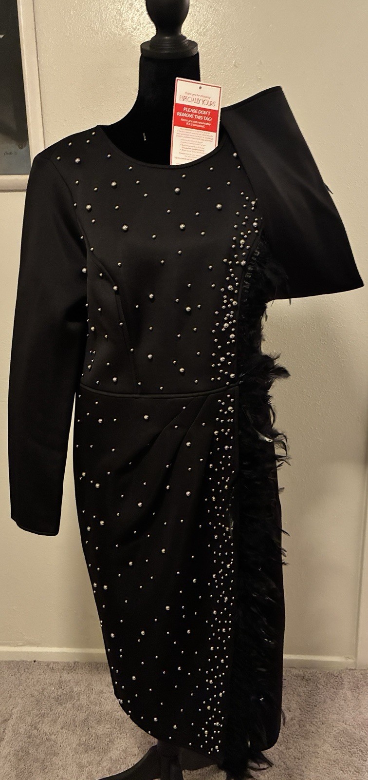 Size Medium Especially Yours Dress Black Spring Summer Fall Winter Classy
