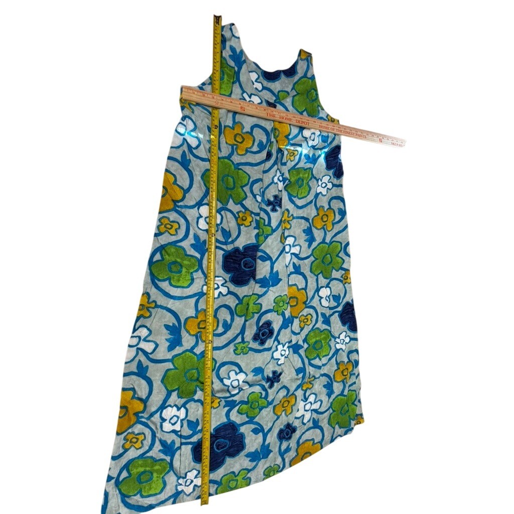 NWT! “Jams World” Gimlet Floral Rayon SZ L Midi Dress Womens Hawaii Tropical