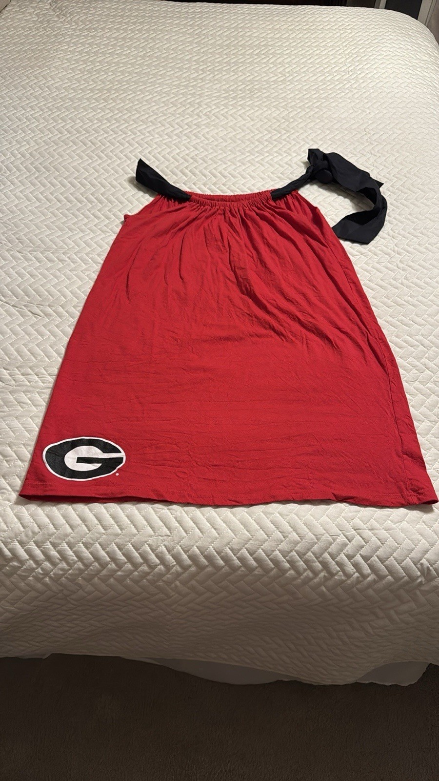 Cotton Red University Of Georgia Dress