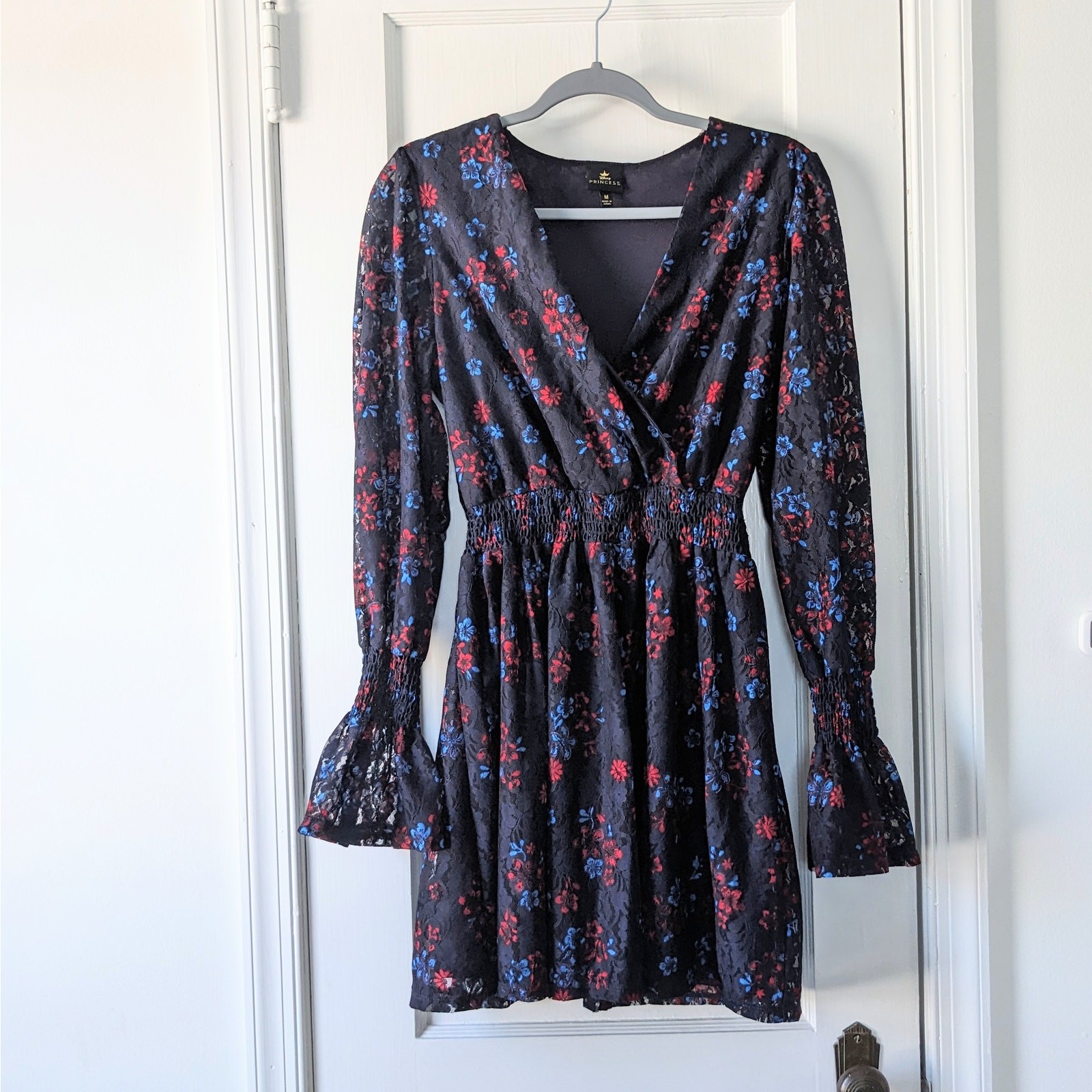 Disney Princess Floral Lace Dress Sz. M