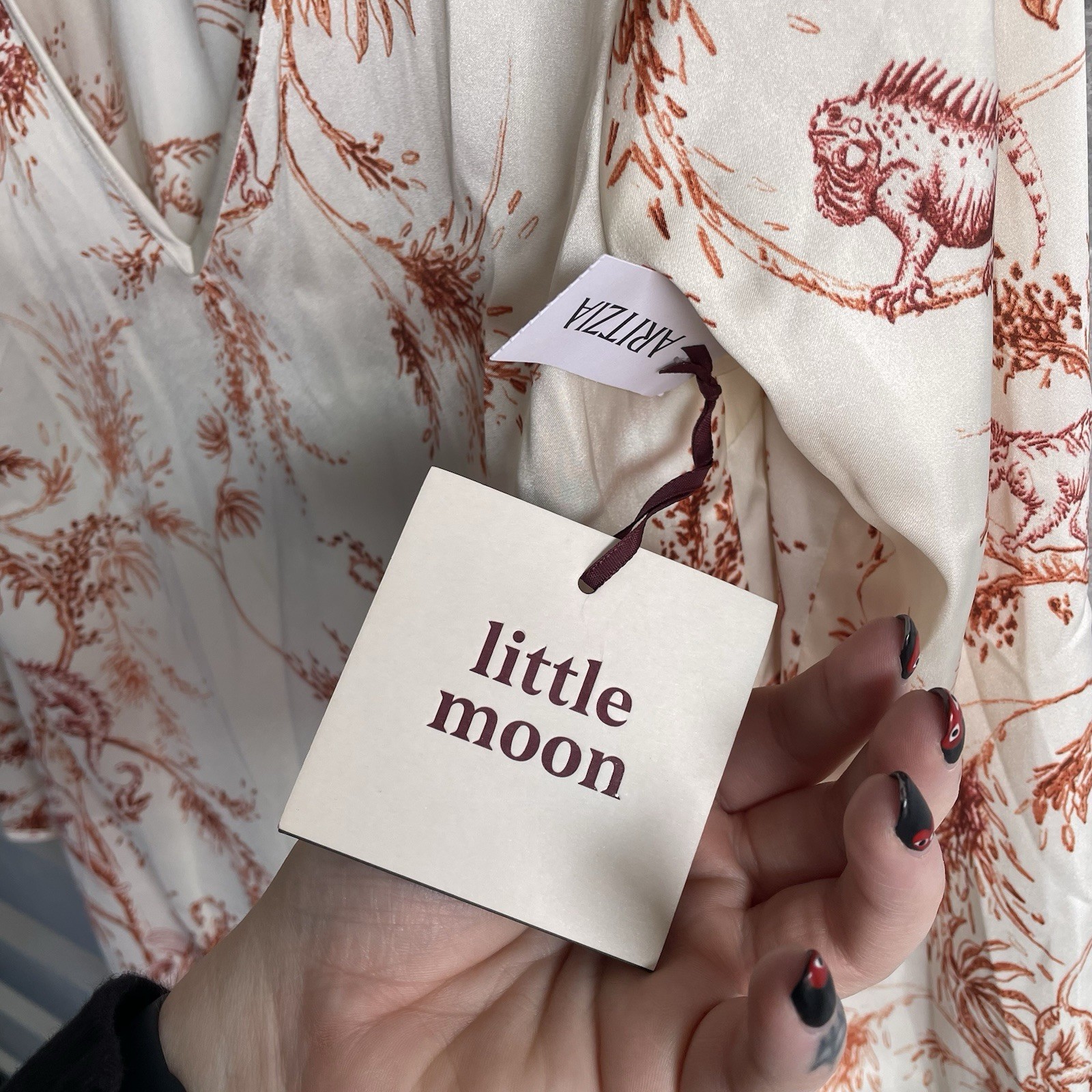 Little Moon NWT Brassia monkey dress Size XS