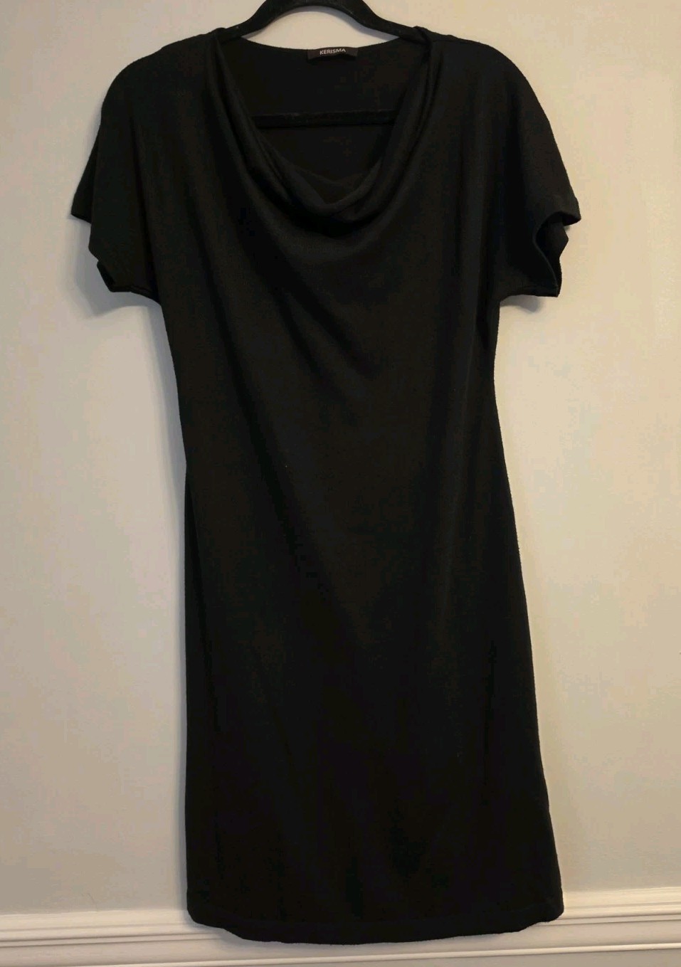 Kerisma Women’s Knit Dress Black Size Small Cashmere Blend