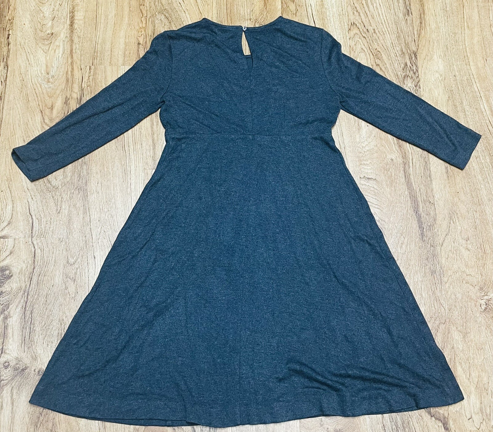 Women’s Adrienne Vittadini Dark Gray 1/2 Half Sleeve Dress Size XS Pullover