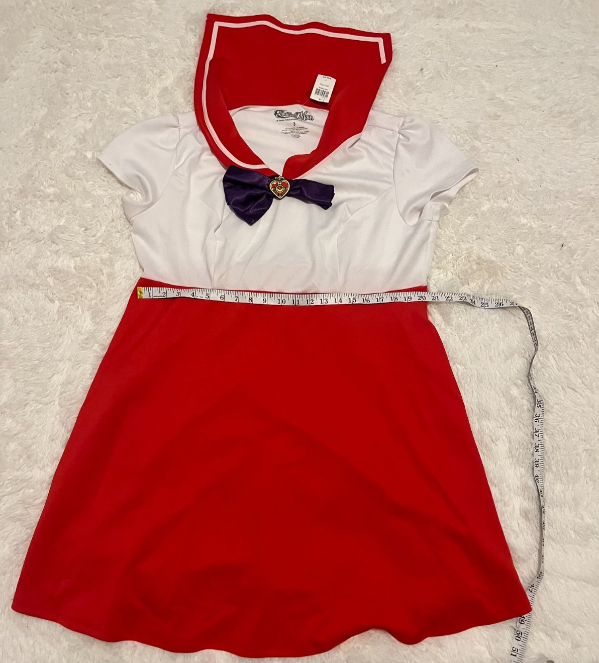 NEW NWT Hot Topic Sailor Moon Sailor Mars plus 3X dress Cosplay