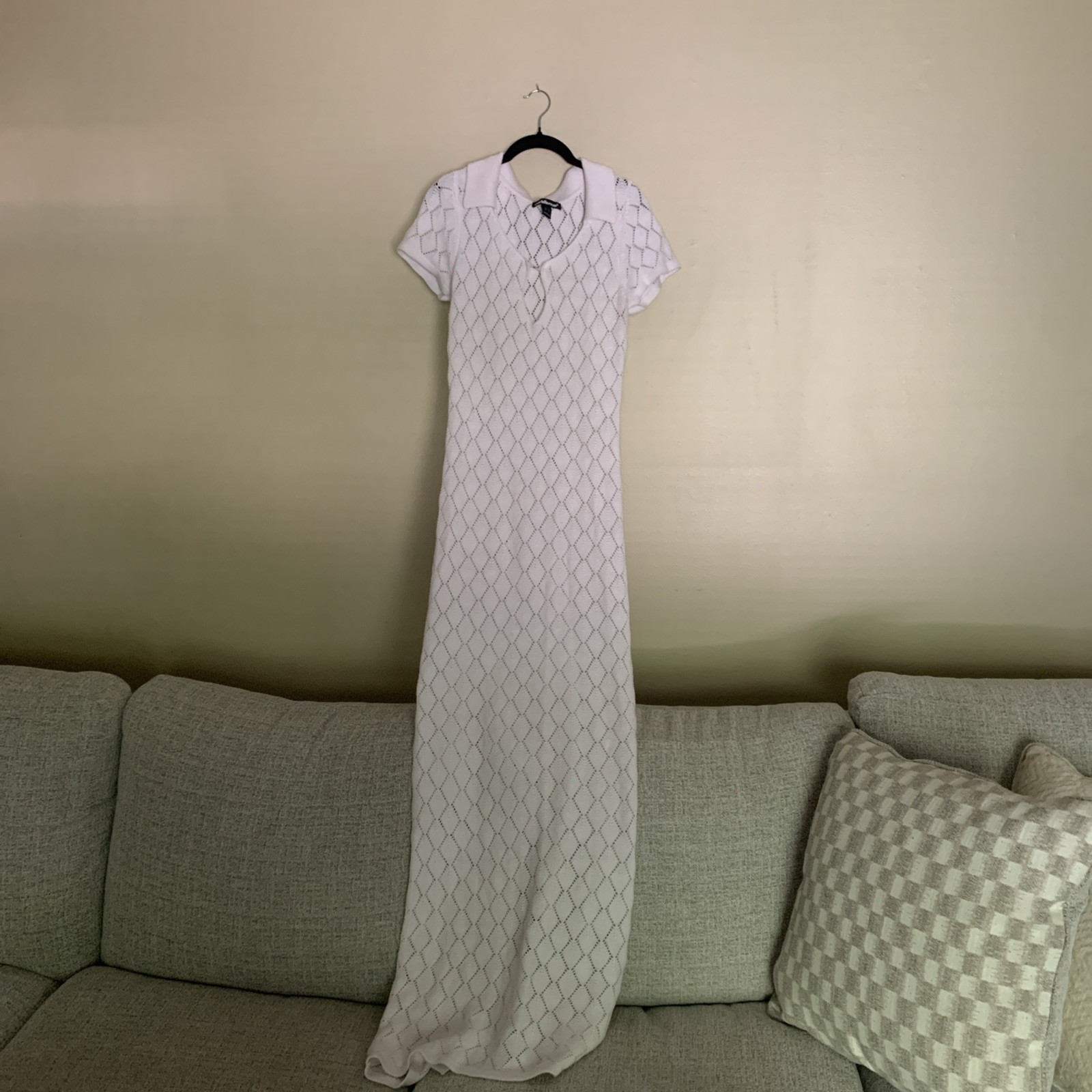 Charlotte Russe Women’s White Dress L
