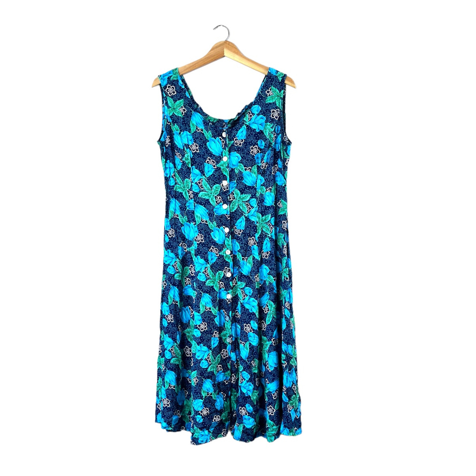 Vintage Women’s Blue Floral Betsy Lauren L