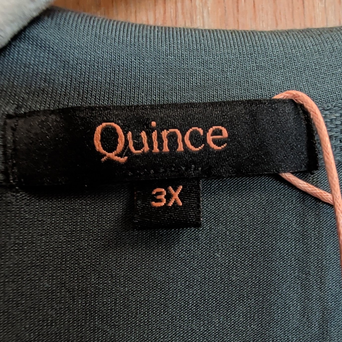 NWT Quince Tencel Jersey Midi Wrap Dress 3X Dark Olive Quiet Luxury Old Money