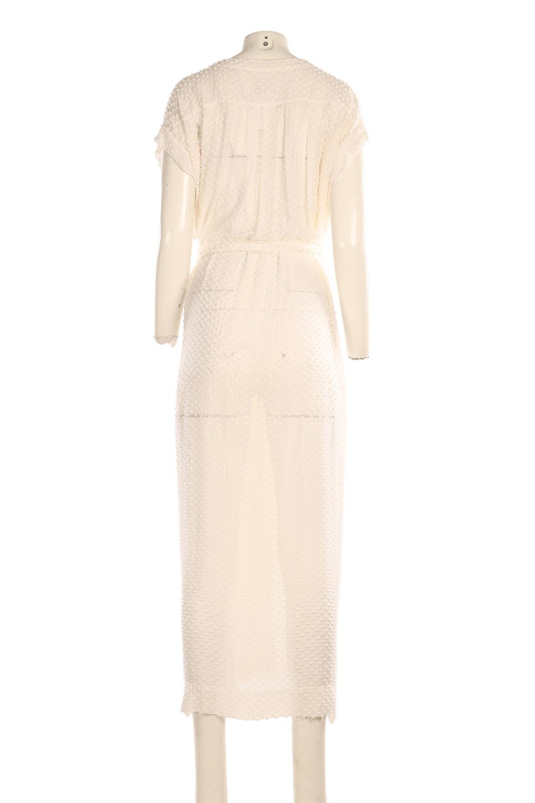 ERES WHITE SILK MAXI DRESS SMALL/MEDIUM UK 8-10
