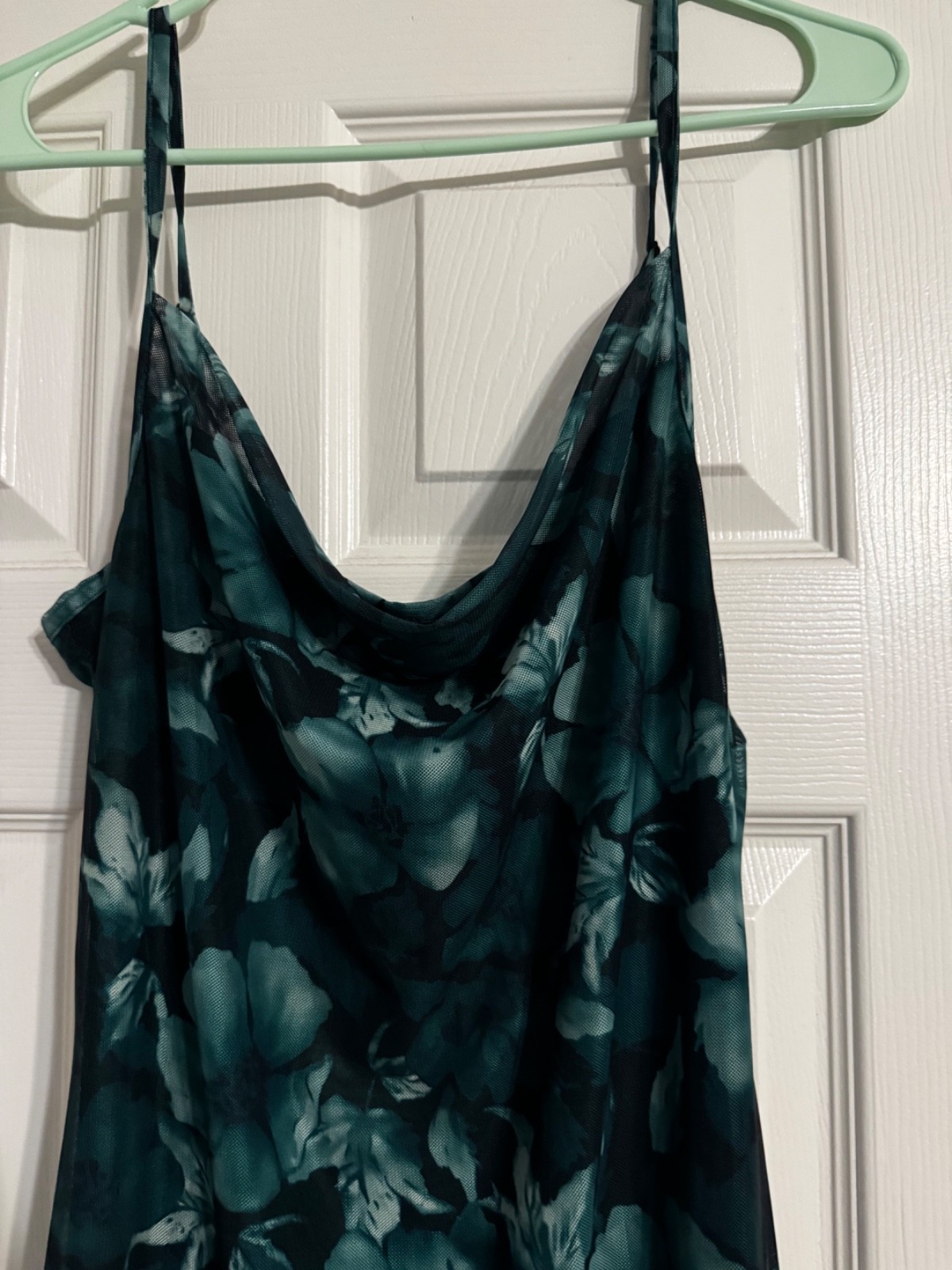 Lovely green and black dress