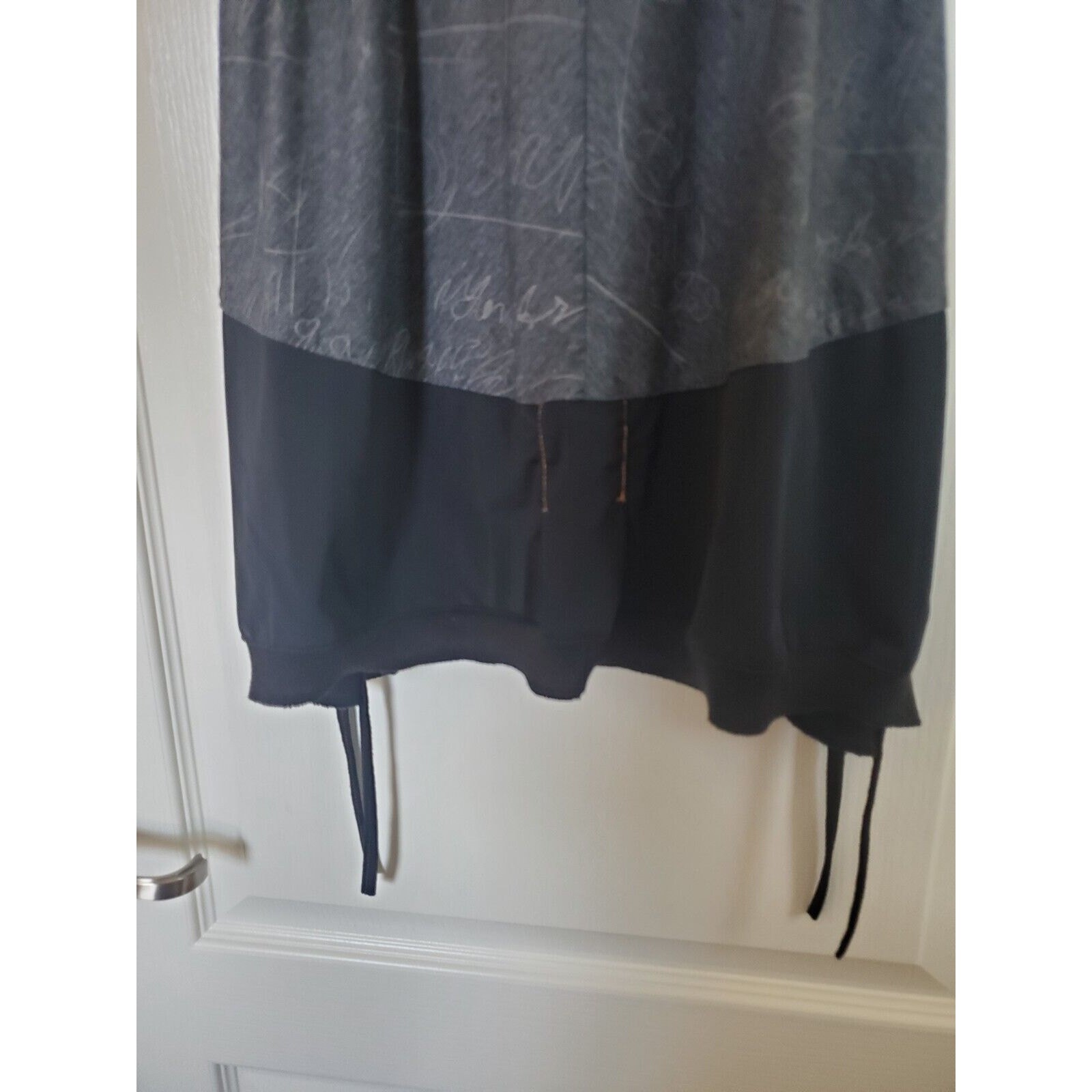 Alexis Matthew Handmade Multi Fabric Unique Linen Blend Mini Dress, Size Small