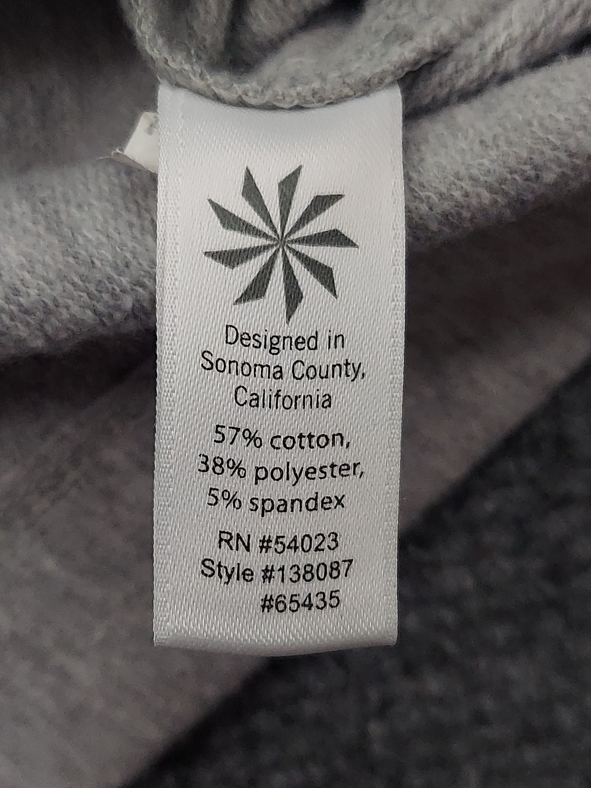 Athleta Shift Dress Womens Medium Tall Gray Fleece Long Sleeve Athleisure Knee