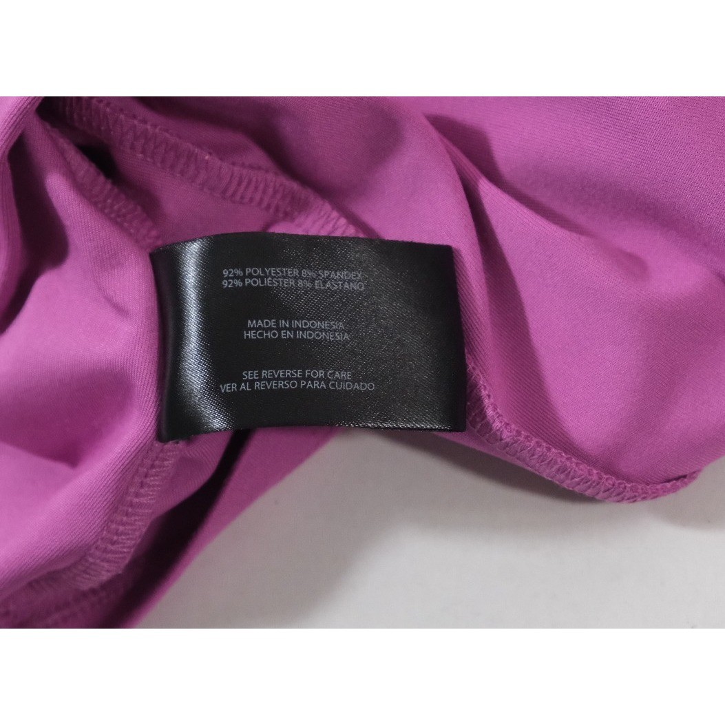 GapFit Womens Purple Athletic Exercise Dress Built-In Shorts V-Neck Size M