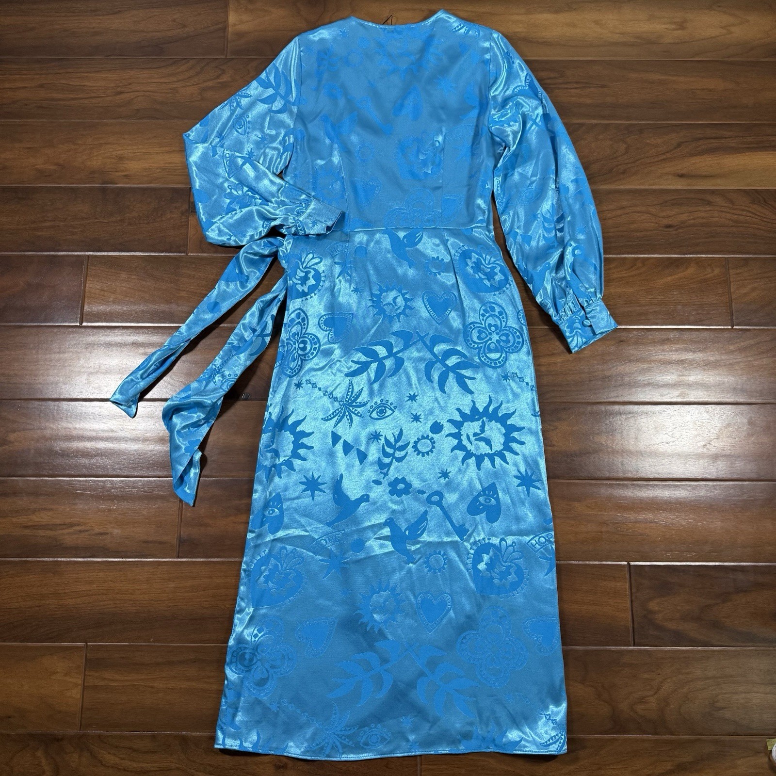 Never Fully Dressed Size US 6 / UK 10 / EU 38 Sundazed Vienna Wrap Midi Dress