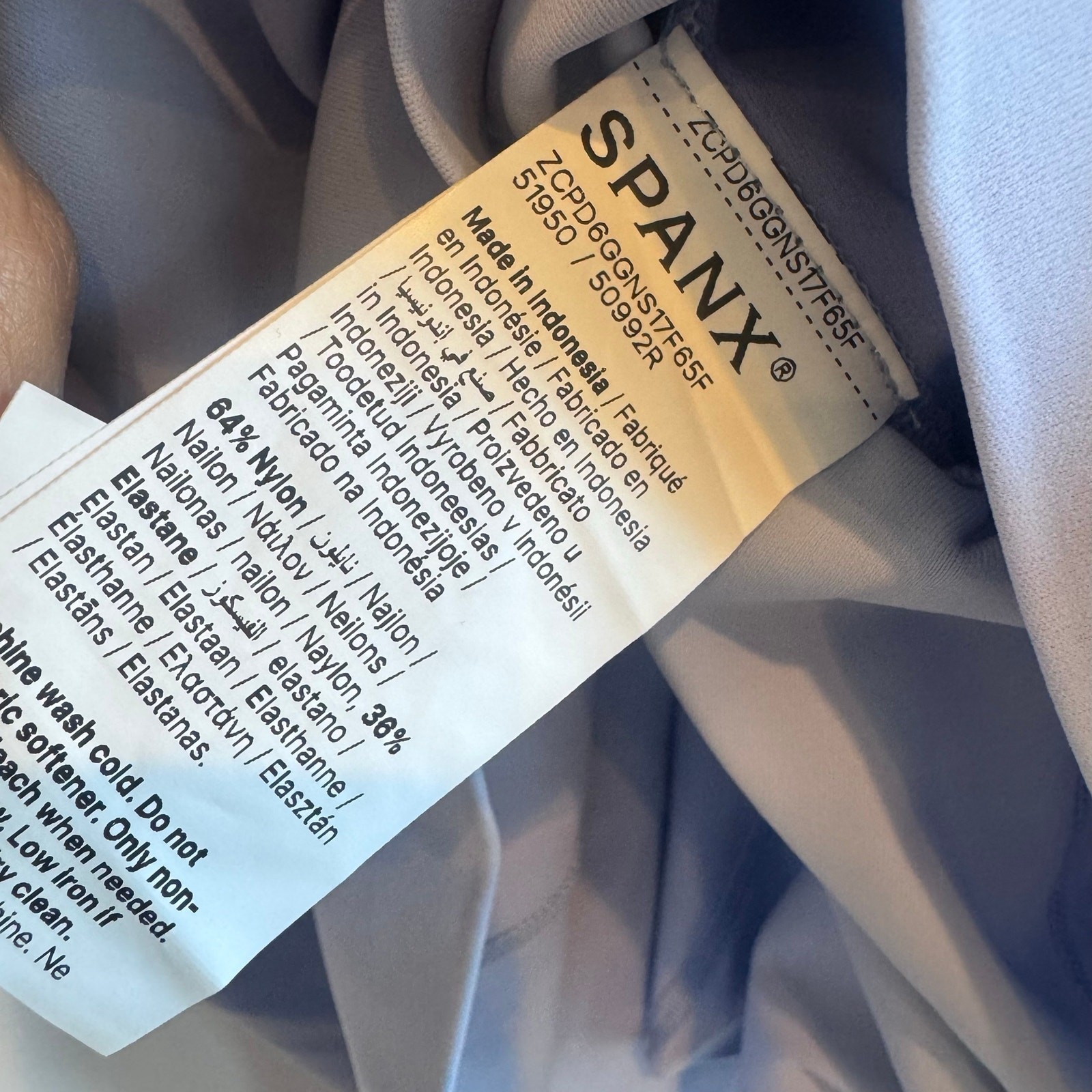 SPANX Power Boost Exercise Dress Scoop Neck Sleeveless Sky Blue Size S NWT