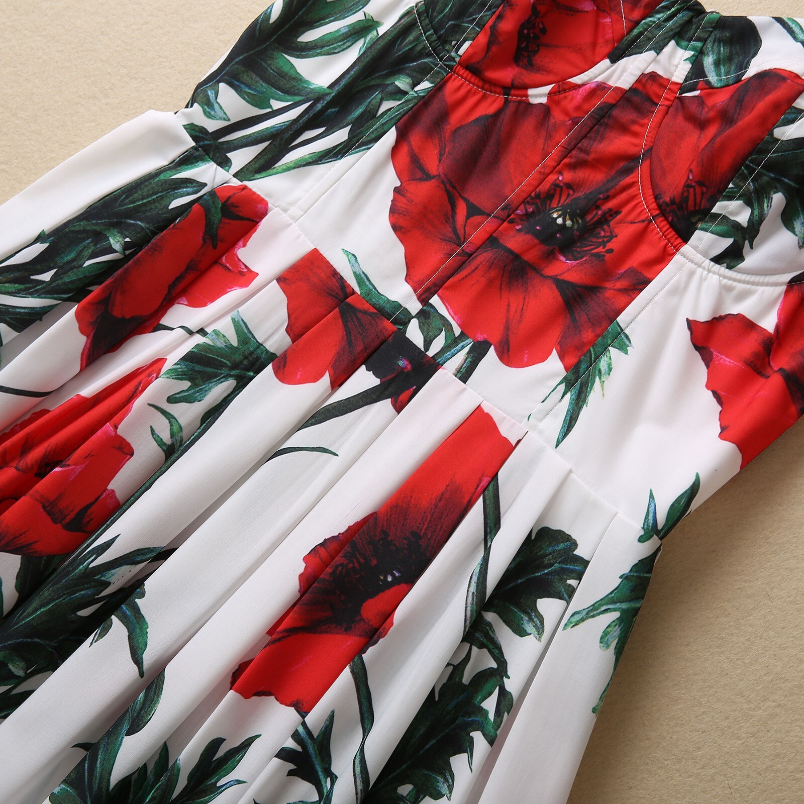 Occident fashion printing Back elastic Elegant sexy women condole belt dress