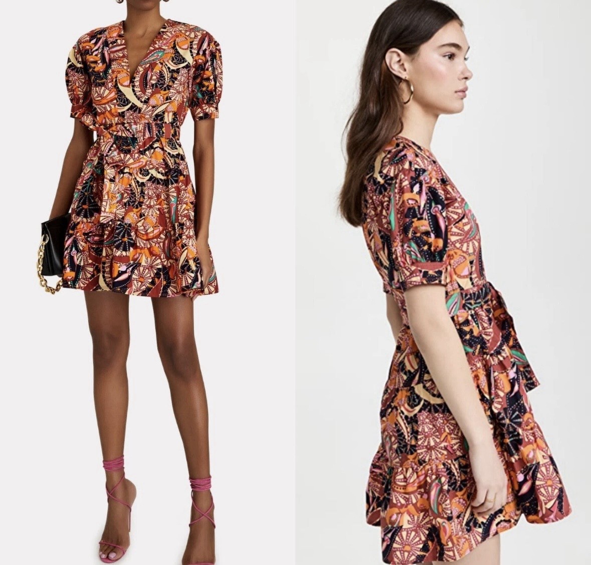 A.L.C. X Revolve Carey Floral Print Mini Dress Size 4 – $425 Retail