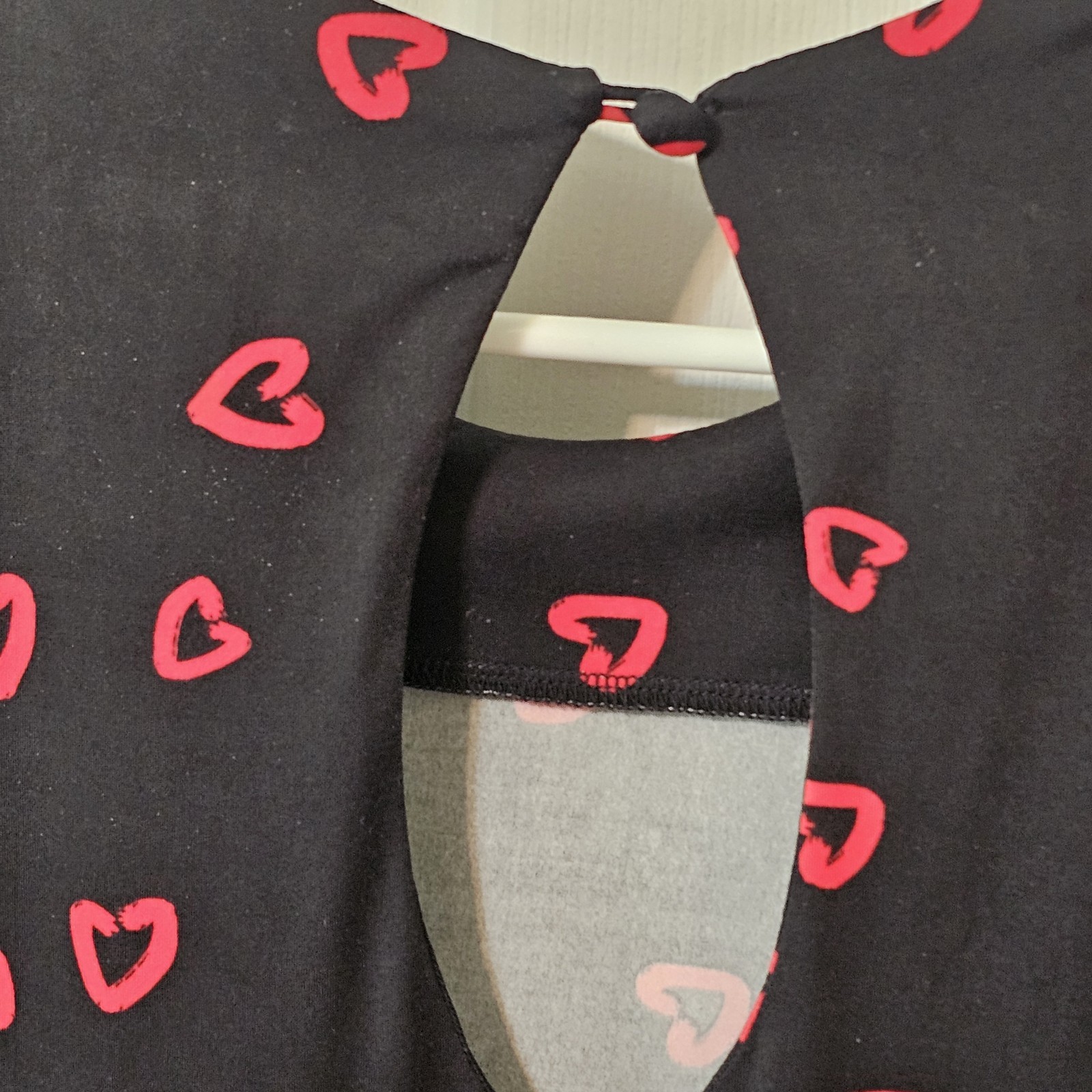 Disney Alice Through The Looking Glass Dress Hearts Sz Med Nikki Poulos Black